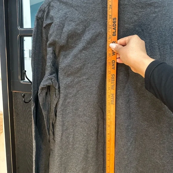 Arc'teryx Charcoal Long Sleeve Men's Tee - Picture 6 of 11